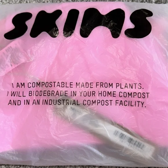 🔥NWT SKIMS Plunge Bikini Top Light Pink MEDIUM